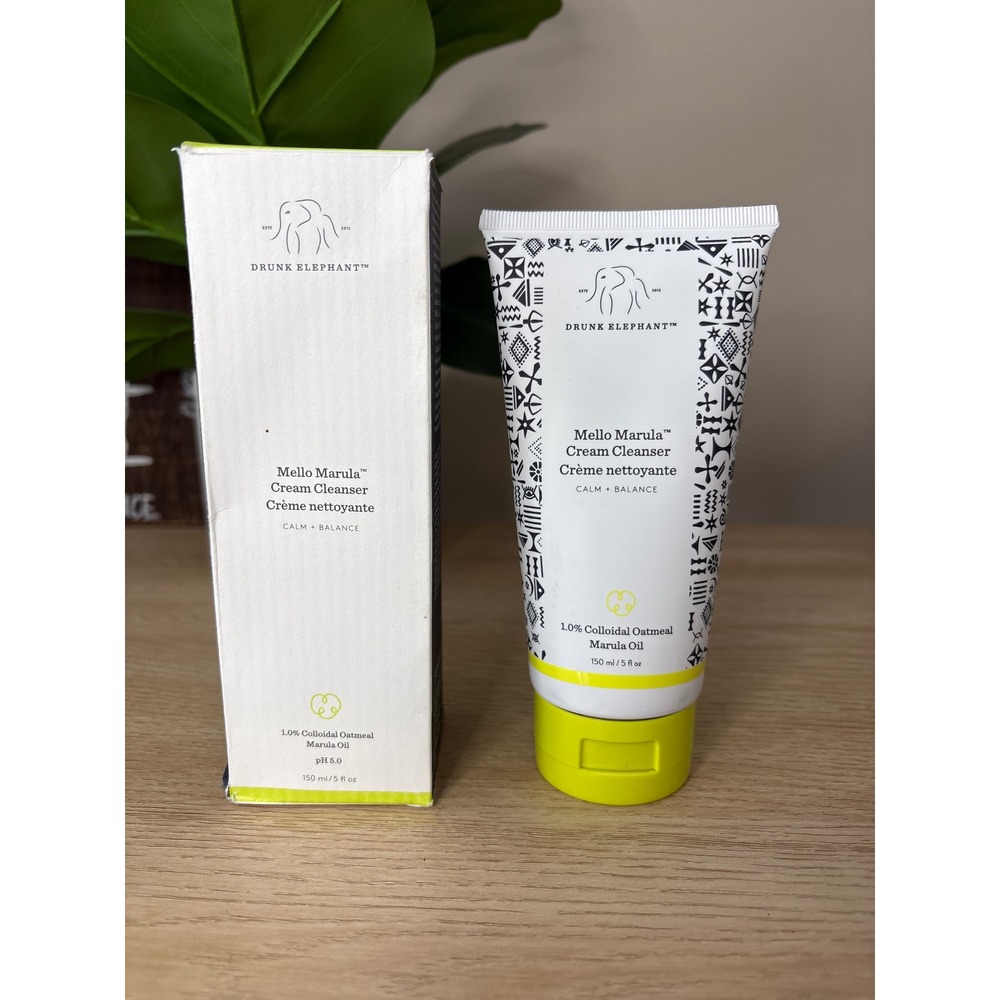 Drunk Elephant Mello Marula Cream Cleanser 150ml 5oz Calm Balance New‎ In Box